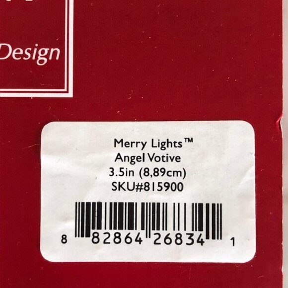 LENOX Merry Lights Angel Votive Tea Light Holder IOB - Picture 7 of 11